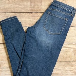 Banana Republic Medium Wash Mid Rise Skinny Jean